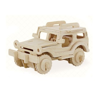 3D-пазл Джип, 38 элементов, REZARK 3D-пазл Джип, 38 элементов, REZARK