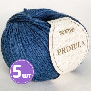 Пряжа SEAM PRIMULA (1026), марин, 5 шт. по 50 г Пряжа SEAM PRIMULA (1026), марин, 5 шт. по 50 г