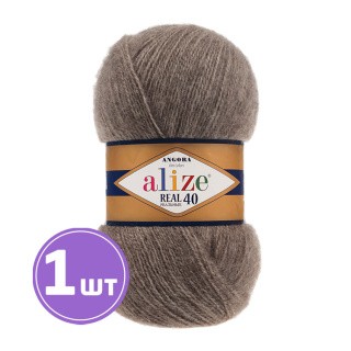 Пряжа ALIZE Angora Real 40 (Ангора реал 40) (553), кофе меланж, 1 шт. 100 г Пряжа ALIZE Angora Real 40 (Ангора реал 40) (553), кофе меланж, 1 шт. 100 г