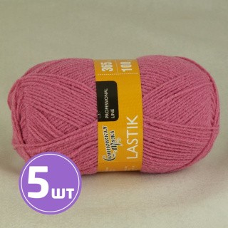 Пряжа Семеновская Lastik (70158), флокс 5 шт. по 100 г Пряжа Семеновская Lastik (70158), флокс 5 шт. по 100 г