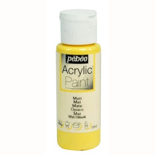 Краска акриловая Pebeo Acrylic Paint декоративная матовая (Манго), 59 мл