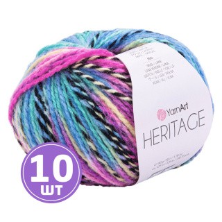 Пряжа YarnArt HERITAGE (Хэритидж) (342), мультиколор, 10 шт. по 50 г