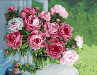 Картина по номерам «Букет роз» Картина по номерам «Букет роз»