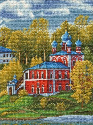 Набор для вышивания «Казанско-Преображенская церковь. г.Тутаев»
