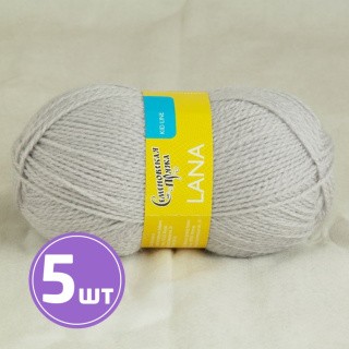 Пряжа Семеновская Lana (71130), ангора 5 шт. по 50 г Пряжа Семеновская Lana (71130), ангора 5 шт. по 50 г
