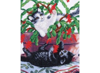 Набор вышивки бисером «Шалунишки» Набор вышивки бисером «Шалунишки»