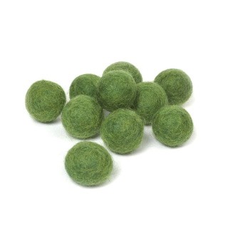 Шарики из войлока 20 мм, цв. 35, 10 шт. Шарики из войлока 20 мм, цв. 35, 10 шт.