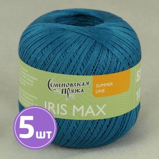 Пряжа Семеновская IRIS max (967), джинсовый 5 шт. по 100 г Пряжа Семеновская IRIS max (967), джинсовый 5 шт. по 100 г