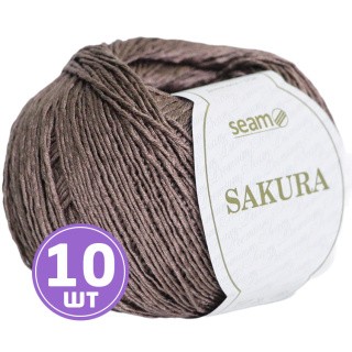 Пряжа SEAM SAKURA (Сакура) (1086), махор, 10 шт. по 50 г