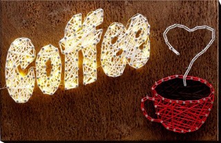 Набор для творчества STRING ART «Кофе» Набор для творчества STRING ART «Кофе»