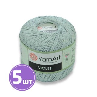 Пряжа YarnArt Violet (54462), лед, 5 шт. по 50 г