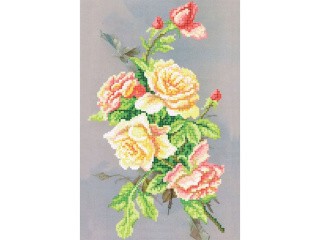 Набор для вышивания бисером «Ночные розы»