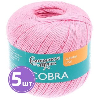 Пряжа Семеновская Cobra (30079), ярко-розовый 5 шт. по 100 г Пряжа Семеновская Cobra (30079), ярко-розовый 5 шт. по 100 г