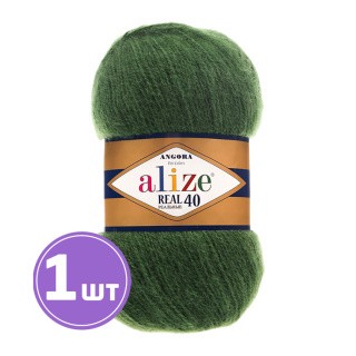 Пряжа ALIZE Angora Real 40 (Ангора реал 40) (563), стеклянно-зеленый, 1 шт. 100 г Пряжа ALIZE Angora Real 40 (Ангора реал 40) (563), стеклянно-зеленый, 1 шт. 100 г