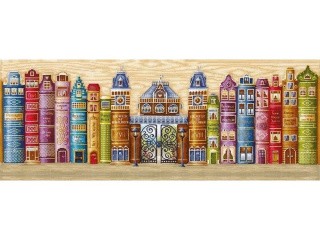 Набор для вышивания «Королевство книг»