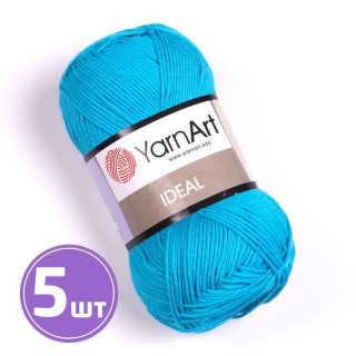 Пряжа YarnArt Ideal (247), бирюза, 5 шт. по 50 г Пряжа YarnArt Ideal (247), бирюза, 5 шт. по 50 г