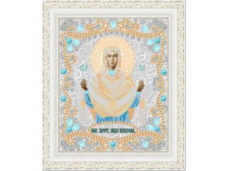 Рисунок на ткани «Богородица Покрова»