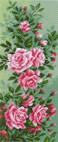 Рисунок на ткани «Плетистая роза»
