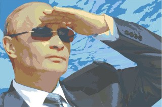 Картина по номерам «Путин»