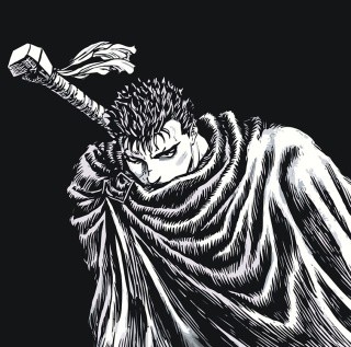 Картина по номерам «Берсерк Berserk манга аниме: Гатс чб» Картина по номерам «Берсерк Berserk манга аниме: Гатс чб»