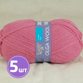 Пряжа Семеновская Olga W (90158), флокс 5 шт. по 100 г Пряжа Семеновская Olga W (90158), флокс 5 шт. по 100 г
