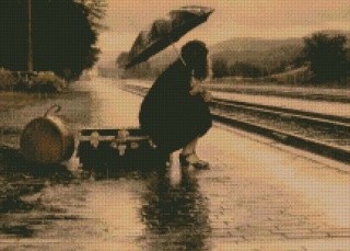 Алмазная вышивка «Ожидание» Алмазная вышивка «Ожидание»