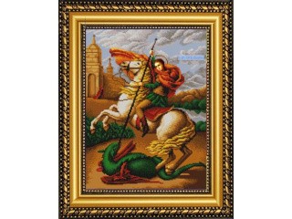 Рисунок на ткани «Св.Георгий Победоносец» Рисунок на ткани «Св.Георгий Победоносец»