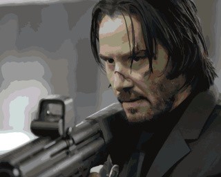 Картина по номерам «Стрелок»