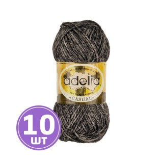 Пряжа Adelia CASUAL (01), черный, 10 шт. по 50 г Пряжа Adelia CASUAL (01), черный, 10 шт. по 50 г