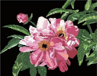 Алмазная вышивка «Цветок шиповника» Алмазная вышивка «Цветок шиповника»