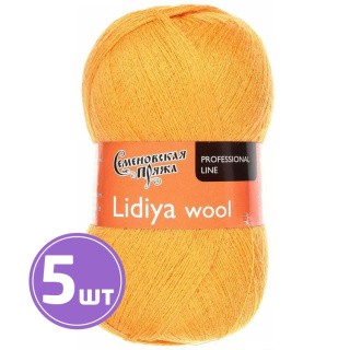 Пряжа Семеновская Lidiya W (90154), абрикос 5 шт. по 100 г Пряжа Семеновская Lidiya W (90154), абрикос 5 шт. по 100 г