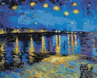 Картина по номерам «Ясная ночь» Картина по номерам «Ясная ночь»