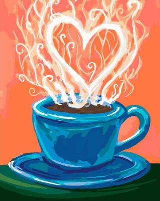 Картина по номерам «С любовью...» Картина по номерам «С любовью...»