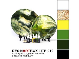 Набор для создания картины эпоксидной смолой ResinArtBox 010 Набор для создания картины эпоксидной смолой ResinArtBox 010