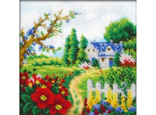 Набор вышивки бисером «Весенний пейзаж» Набор вышивки бисером «Весенний пейзаж»