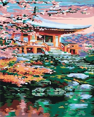 Картина по номерам «Восточный дом»