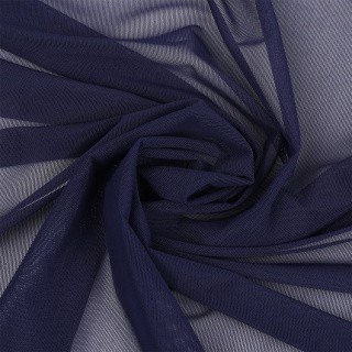 Сетка эластичная, 1 м х 160 см, 80 г/м², цвет: темно-синий, KRUZHEVO