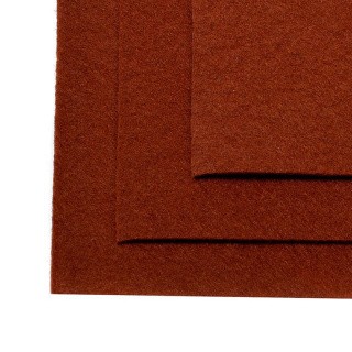 Фетр листовой жесткий №692 светло-коричневый (10 шт.) Фетр листовой жесткий №692 светло-коричневый (10 шт.)