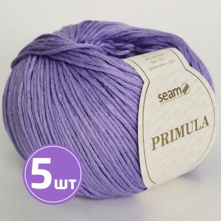 Пряжа SEAM PRIMULA (1088), лаванда, 5 шт. по 50 г Пряжа SEAM PRIMULA (1088), лаванда, 5 шт. по 50 г