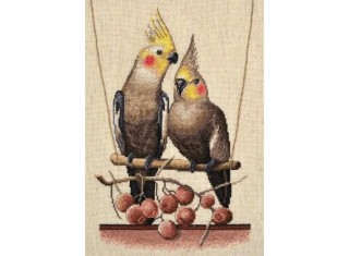 Набор для вышивания «На качелях» Набор для вышивания «На качелях»