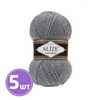 Пряжа ALIZE LanaGold (651), меланж, 5 шт. по 100 г Пряжа ALIZE LanaGold (651), меланж, 5 шт. по 100 г