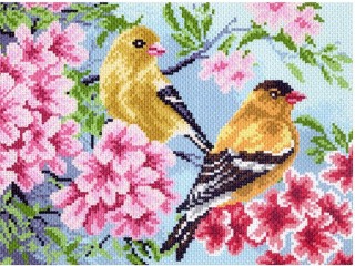Набор для вышивания «Птицы в саду»