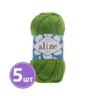 Пряжа ALIZE Miss (479), зеленый, 5 шт. по 50 г Пряжа ALIZE Miss (479), зеленый, 5 шт. по 50 г