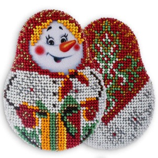 Набор для вышивания «Снеговик»