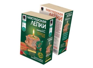 Глиняная свеча «Колючий гость» Глиняная свеча «Колючий гость»