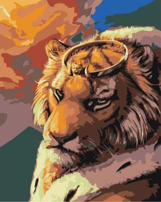 Картина по номерам «Царь зверей» Картина по номерам «Царь зверей»