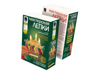 Глиняная свеча «Фантастическое трио» Глиняная свеча «Фантастическое трио»