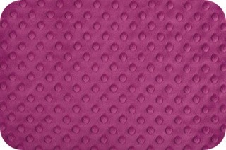 Плюш CUDDLE DIMPLE, 48x48 см, 455 г/м2, 100% полиэстер, цвет: RASPBERRY, Peppy