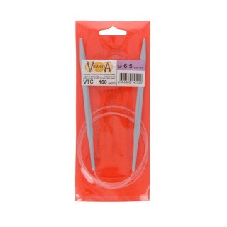 Спицы круговые, металл, 6,5 мм, 100 см, Visantia Спицы круговые, металл, 6,5 мм, 100 см, Visantia