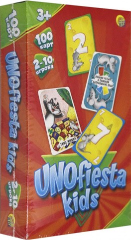 Настольная игра «Унофиеста Кидс Компакт» (UNOfiesta kids)